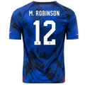Nike Estados Unidos Miles Robinson Away Jersey 22/23 (Azul brillante/Blanco)
