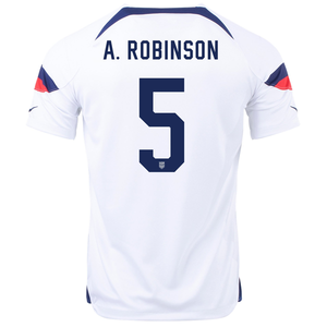 Nike United States Antonee Robinson Home Jersey 22/23 (White/Loyal Blue)