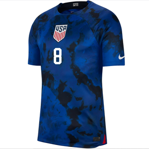 Nike United States Cristian Roldan Authentic Match Away Jersey 22/23 (Bright Blue/White)