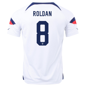 Nike United States Cristian Roldan Home Jersey 22/23 (White/Loyal Blue)