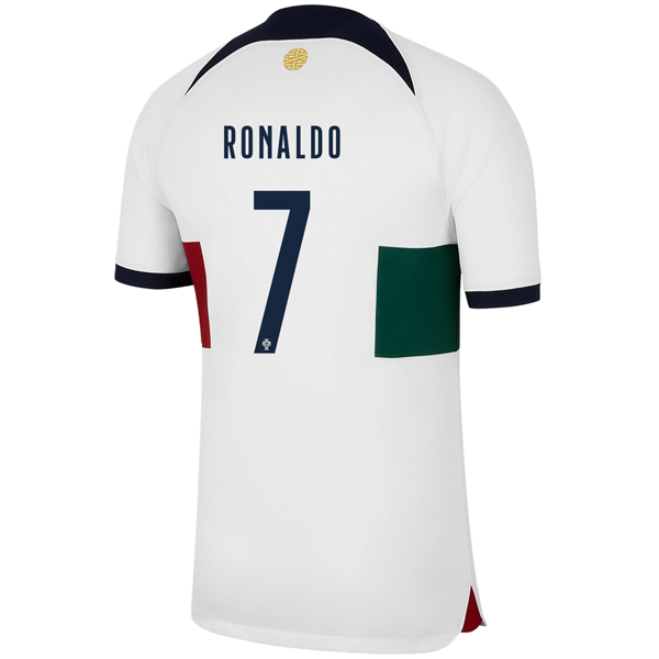 cuidadosamente Increíble Abreviatura Nike Portugal Cristiano Ronaldo Away Jersey 22/23 (Sail/Obsidian) - Soccer  Wearhouse