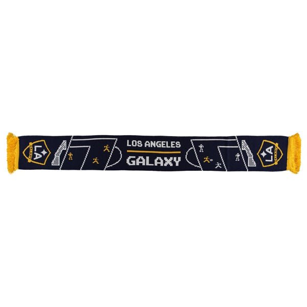 Ruffneck LA Galaxy 8-Bit Scarf (Navy/Gold) | SoccerWearhouse