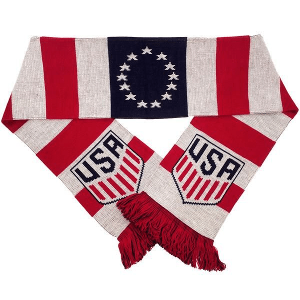 Ruffneck United States Colonial Bar Scarf (Red/White/Blue) | SoccerWearhouse