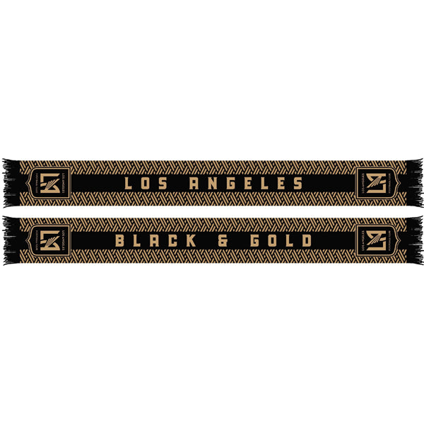 Ruffneck LAFC Black & Gold Scarf | Soccer Wearhouse