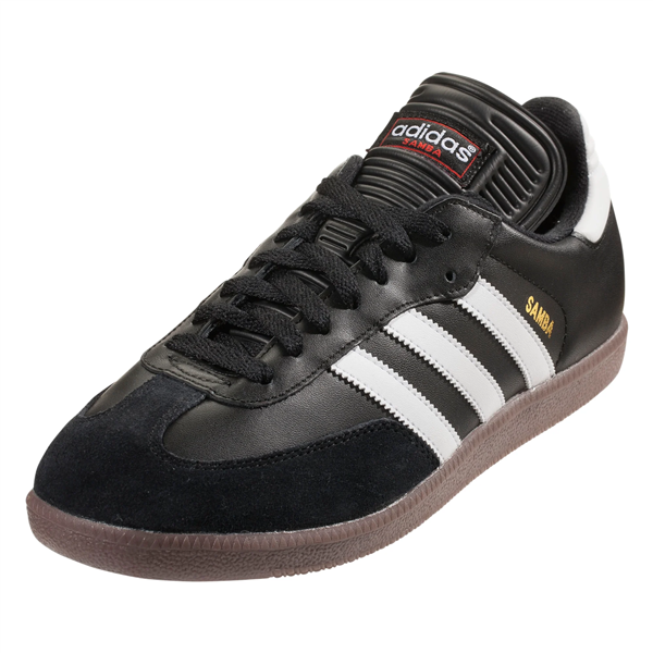 adidas Samba Classic Indoor Shoes (Black/White) - Soccer