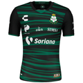 Camiseta Charly Santos Laguna Visitante 22/23 (Verde/Negro)