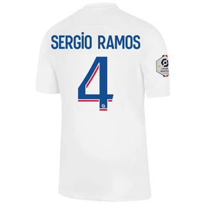 Nike Paris Saint-Germain Sergio Ramos camiseta con parche de c Soccer