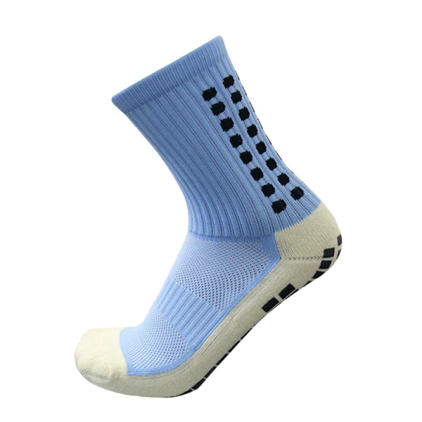 Grip Socks Black / Light Blue - K4 Sportswear