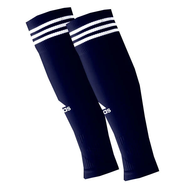 adidas Alphaskin Sleeve Sock (Navy/White) Soccer Wearhouse