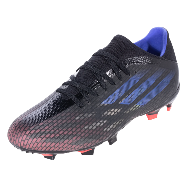 Adidas x Speedflow.3 Firm Ground Soccer Cleats Black Solar Yellow 6.5