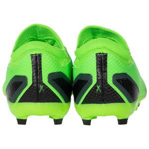 adidas Jr. X Speedportal.3 FG Soccer Cleats (Solar Green/Core Black)