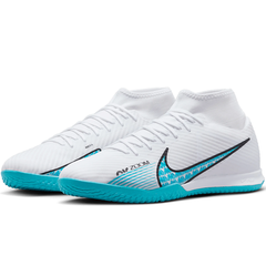 Nike Zoom Superfly 9 Elite FG (White/Baltic Blue-Pink Blast) Size 12 M / 13.5 W