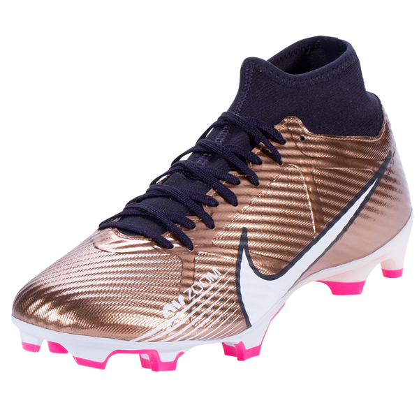 Nike 9 Academy FG/MG (Metallic Copper) - Soccer Wearhouse