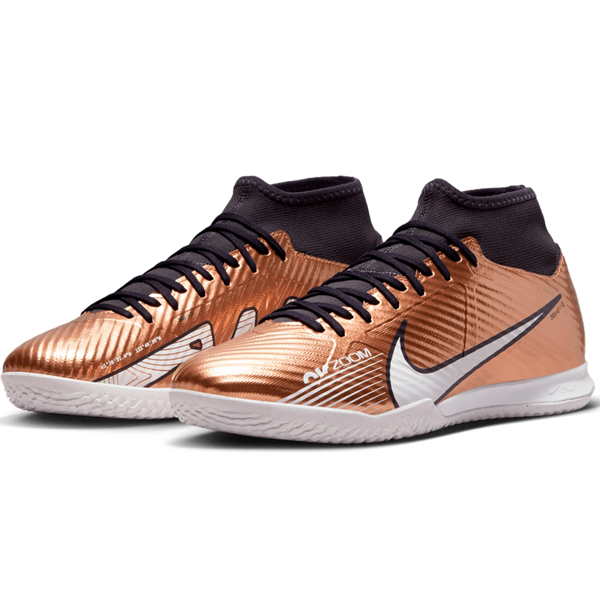 Nike Zoom Superfly 9 Academy Indoor Soccer Shoes Metallic Copper