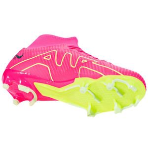 Nike Zoom Superfly 9 Academy FG/MG Soccer Cleats (Pink Blast/Volt-Gridiron)