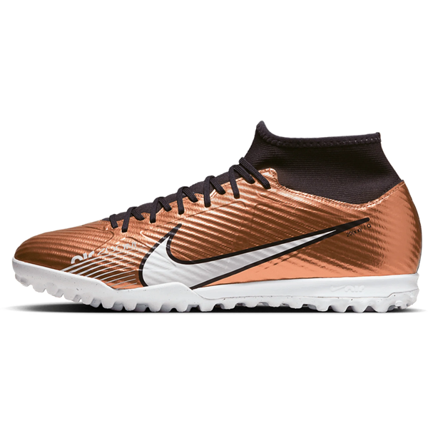 Nike Zoom Superfly 9 Academy Turf Soccer Shoes (Metallic Copper ...