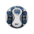 Soccer Wearhouse Mini Soccer Ball (White/Royal Blue)