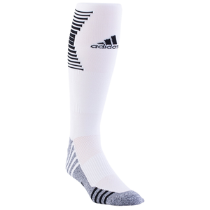adidas Team Speed 3 Over-The-Calf Sock (White/Black)