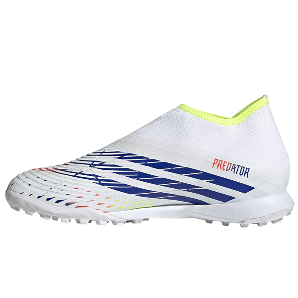 adidas Predator Edge.3 LL Turf Soccer Shoes(White/Multi) - Soccer Wearhouse