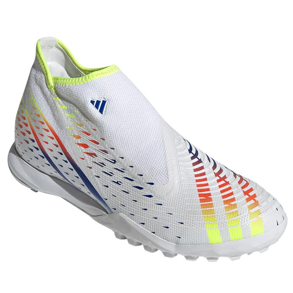 adidas Predator Edge.3 LL Turf Soccer Shoes(White/Multi) - Soccer Wearhouse