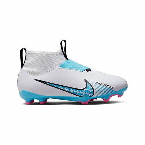 Nike Zoom Vapor 15 Elite FG (White/Baltic Blue-Pink Blast) - Soccer  Wearhouse