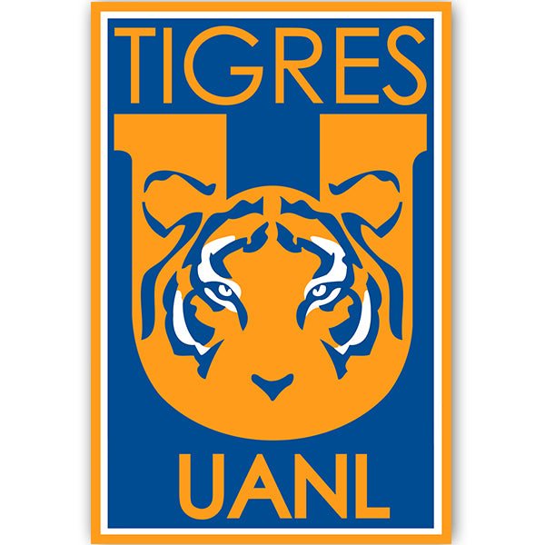 Tigres UANL Crest Poster | SoccerWearhouse