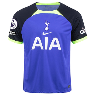 Nike Tottenham Hotspur Son Heung-Min Away Jersey w/ EPL + No Room For Racism Patches 22/23 (Lapis/Black/White)