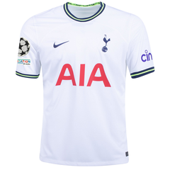 Nike Tottenham Hotspur Away Jersey w/ Champions League Patches 22/23 (Lapis/Black/White) Size S