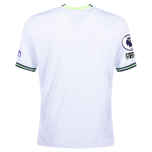 Política masculino lanzador Nike Tottenham Home Jersey con EPL + No Room For Racism Patches 22/23 -  Soccer Wearhouse