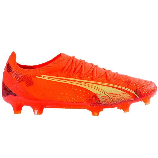 Puma Ultra Ultimate FG/AG Soccer Cleats (Coral/Fizzy Light/Black ...