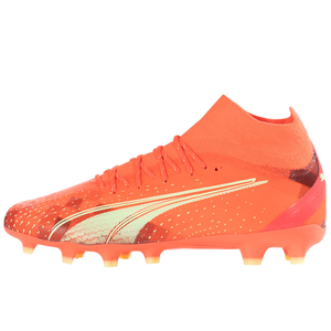 Puma Ultra Pro FG/AG Soccer Cleats (Coral/Fizzy Light)