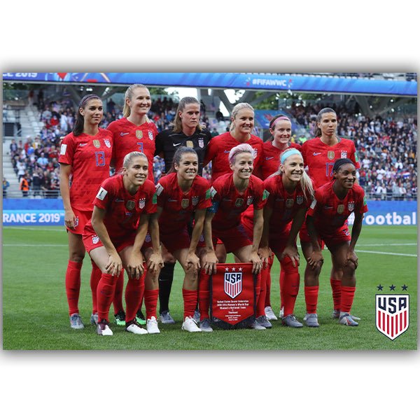 United States Women's 2019 World Cup Squad Poster | SoccerWearhouse
