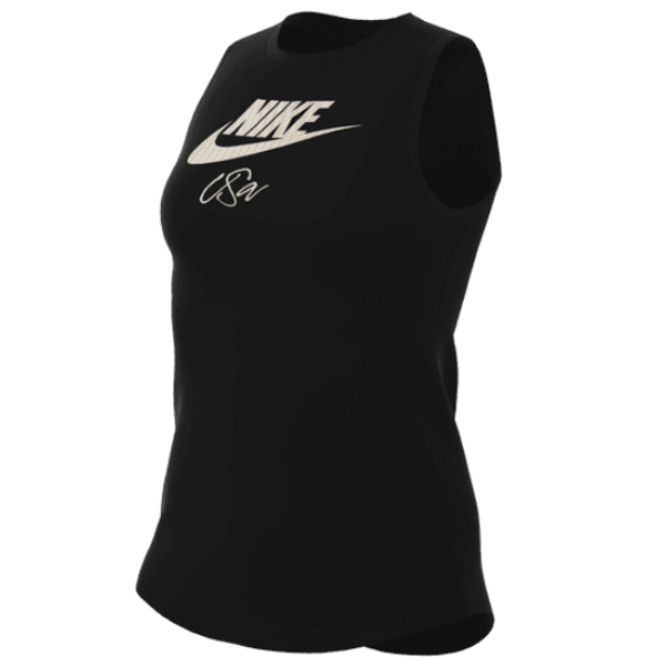 Nike Womens United States Futura Tank Top Black Soccer Wearhouse