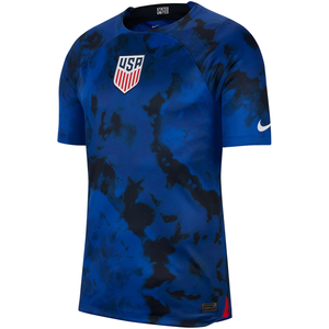 Nike United States Authentic Match Away Jersey 22/23 (Bright Blue/White)