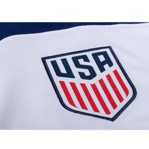 Nike United States Sergino Dest Home Long Sleeve Jersey 22/23 (White/Loyal Blue)