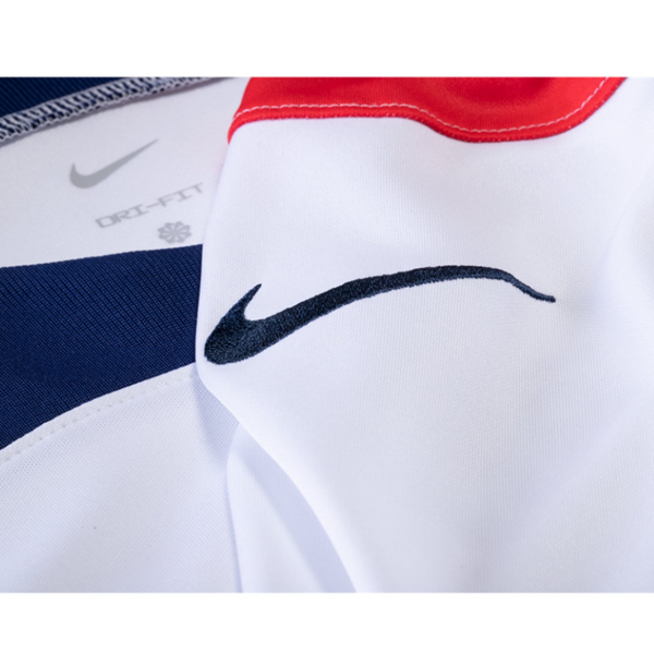 Nike United States Authentic Match Christian Pulisic Home Jersey 22/23 w/  World Cup 2022 Patches (White/Loyal Blue)