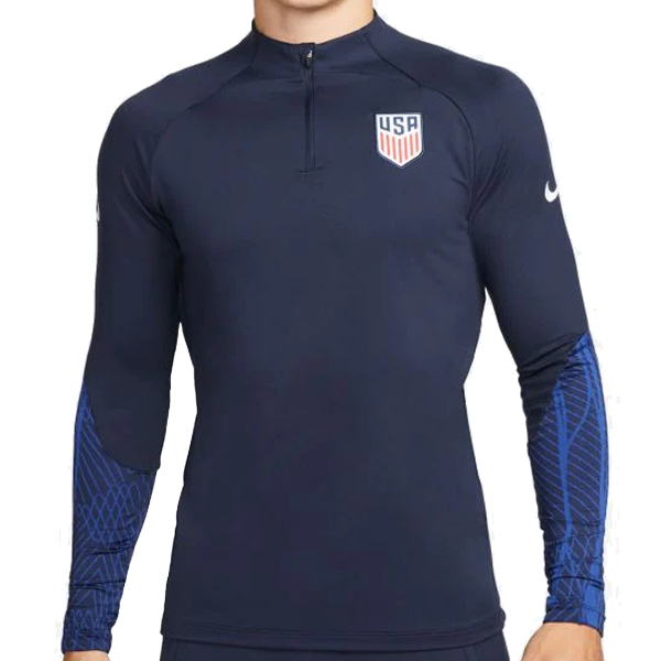 Camiseta Nike Estados Unidos Strike Drill 22 23 Obsidiana Azul