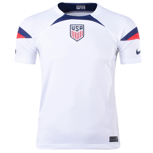 Nike Youth United States Home Jersey 22/23 (White/Loyal Blue)