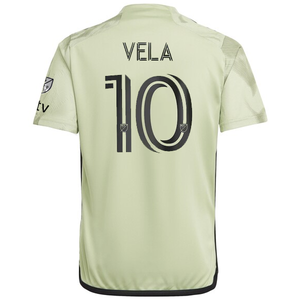 adidas LAFC Carlos Vela Away Jersey w/ MLS + Apple TV Patches 23/24 (Green)