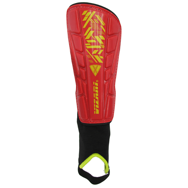 Vizari Malaga Shin Guard (Red) | SoccerWearhouse