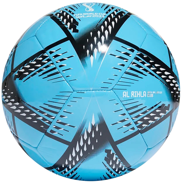 adidas Al Rihla Club Soccer Ball (Pantone/Black) Soccer Wearhouse