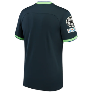 Nike Wolfsburg Away Jersey w/ Champions League Patches 22/23 (Seaweed/Sub Lime)