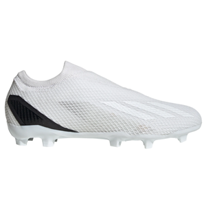 adidas X Speedportal.3 Laceless Firm Ground Soccer Cleats (Cloud White)