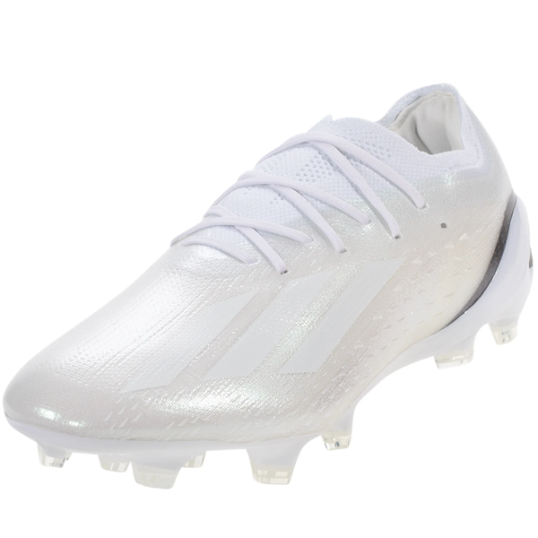 White addidas top soccer cleats